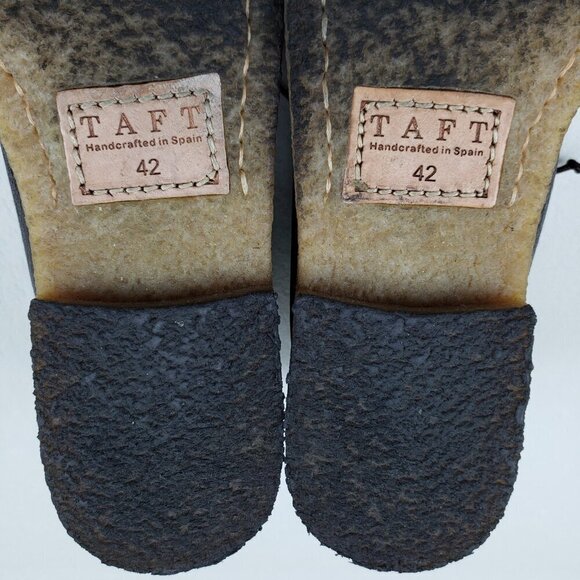 Taft Brown Leather Chukka Boot Mens 9 EU 42 Lace Up Gum Sole Shoe Handmade Spain main image 15